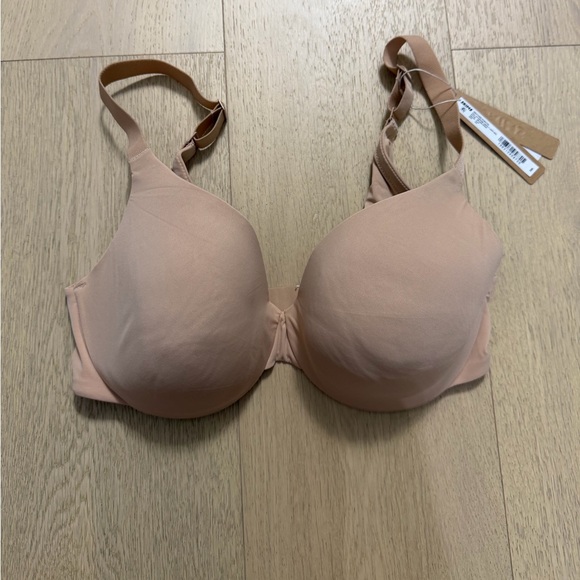 NEW SKIMS Smoothing Intimates Lightly Lined Bra- Clay (size 34D) - Picture 4 of 5